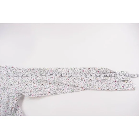 Eton NWT Dress / Sport Shirt Size 16.5 42 L Contemporary Multicolor Ice Cream